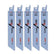 Bosch 150mm Sabre Saw Blade for Metal S922BF Pack of 5 2608656014