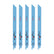 Bosch 225mm Sabre Saw Blades for Metal Long Life Fast Cut S1122BF Pack of 5