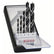 Bosch 2607010527 Robust Line brad point Drill Bit set 5 Piece