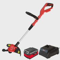 Excel 18V Grass Trimmer Cutter with 1 x 4.0Ah Battery & Charger