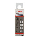 Bosch 2.5mm HSS-G Drill Bits for Metal 30mm Working Length (10pk) 2608595053