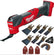 Milwaukee M18FMT-0 18V FUEL Brushless Oscillating Multi-Tool with 39 Piece Accessories Set