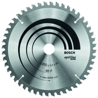 Bosch 260mm 48T Wood Circular Saw Blade Optiline 2608641202  260 X 3.2 X 30mm