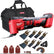 Milwaukee M18BMT-0 M18 18V Multi Tool with 39 Piece Accessories Set & Tool Bag
