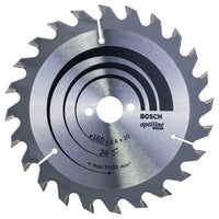 Bosch 160mm 24T Wood Circular Saw Blade Optiline 2608640596