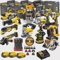 Dewalt DCK13B4A 18V 3 x 5.0Ah Batteries XR Li-Ion 13 Piece Toughsystem Kit with Accessories Set