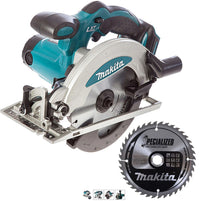 Makita DSS610Z 18V Li-ion 165mm Cordless Circular Saw Body with 40T Saw Blade