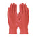 Red Disposable Nitrile Diamond Grip Gloves Large Pack of 100