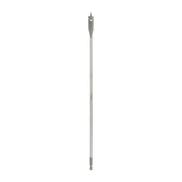 Timco 14.0 x 400mm Addax Long Flat Wood Bit Bright Finish 932276