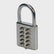Silverline Digital Combination Padlock 10-Digit 960640