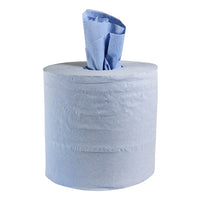 Timco 150m x 170mm Centrefeed Rolls Blue Portable Cleaning 973508