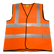 Sealey Worksafe® Hi-Vis Orange Waistcoat - X-Large 9812XL