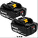 Makita BL1860B 18V LXT Li-ion 6.0Ah Genuine Battery 197422-4 Twin Pack