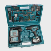 Makita DHP485STX5 18V LXT Brushless Combi Drill With 1 x 5.0Ah Battery, Charger & 101 Piece Bit Set In Case