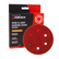 Abracs 150mm 6 Holes Hook & Loop Sanding Discs 80G Pack of 25 ABHL8150080