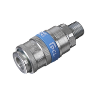 Sealey AC01 PCL Coupling Body Male 1/4"BSPT