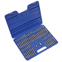 Sealey TRX-Star/Security TRX-Star/Hex/Ribe/Spline Bit Set 3/8" & 1/2"Sq Drive 74pc AK21974