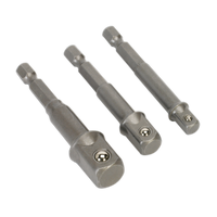 Sealey AK4929 Power Tool Socket Adaptor Set of 3 Piece