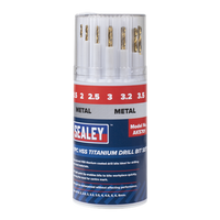 Sealey HSS Titanium Drill Bit Set 11pc AK5701
