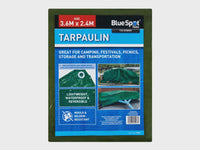 Bluespot 45926 Green Tarpaulin 3.6 x 2.4m B/S45926