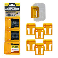 StealthMounts DeWalt 18V & Flexvolt Battery Mounts Pack of 6 SMT-BM-DW20-YLW