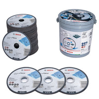 Bosch PRO Stainless Steel and Metal Bonded Cutting Disc, 115 x 1 x 22.23 mm, Straight, 100 pcs