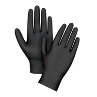 Nitrile Powder free Examination Gloves (BLACK)-Size XLarge