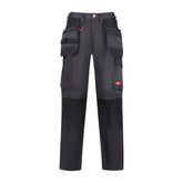 Timco W30 L32 Craftsman Trousers Heavy Duty 4-way Grey/Black CTGBK3032