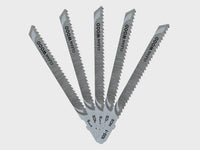DeWalt 100mm HCS T-Shank Wood Cutting Jigsaw Blades DT2165-QZ Pack of 5