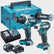 Makita DLX2455TJ 18V LXT Brushless Combo Kit With 2 x 5.0Ah Batteries Charger In Case