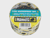 Everbuild 488634 Mammoth Clear Waterproof Tape 50mm x 10m EVB2CLEAR10