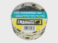 Everbuild 488634 Mammoth Clear Waterproof Tape 50mm x 10m EVB2CLEAR10