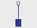 Faithfull All-Steel Shovel Square No.2 MYD Treaded FAIASS2MYDT