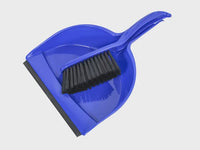 Faithfull 220mm Plastic Dustpan & PVC Banister Brush Set FAIBRDUSTSET