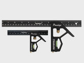 Faithfull 150mm (6in) & 300mm (12in) Prestige Combination Square Twin Pack FAICS300TCNC