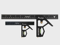 Faithfull 150mm (6in) & 300mm (12in) Prestige Combination Square Twin Pack FAICS300TCNC