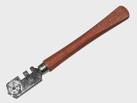 Faithfull Six Wheel Glasscutter Tungsten Carbide Wood Handle FAIGCSIX