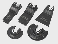 Faithfull 7 Piece Multi- Function Tool Blade Set For Multi-Function Oscillating Tools FAIMFKIT7