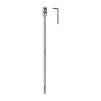 Timco 300mm / 1/4" Flat Wood Bit Extension Rod with Allen Key FBEQR300