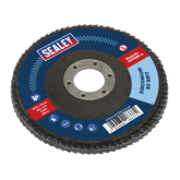 Sealey 115mm Zirconium Flap Disc 80Grit 22mm Bore FD11580