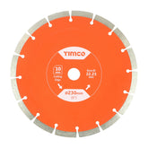Timco 230 x 22.2mm General Purpose Diamond Blade Segmented GPE230222