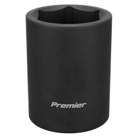 Sealey Impact Socket 1/2"Sq Drive 21mm IS1221