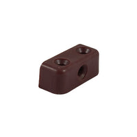Timco 34 x 13 x 13mm Modesty Blocks Brown MBBROWNB