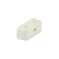 Timco 34 x 13 x 13mm Modesty Blocks White MBWHITEB