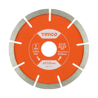 Timco 115mm Segmented Mortar Raking Diamond Blade MRE115