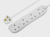 Masterplug Trailing Extension Lead 4 Gang 13A 2m BFG2N-MP MSTBFG210