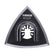 Timco 93mm Multi-Tool Delta Sanding Hook & loop Backing Pad MT93SP