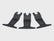 RIKA MTB64BIM 64mm Universal Bi-Metal Multi Tool Saw Blade 3pk MTBR012