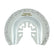 Timco Dia.65mm Multi-Tool Blade - Radial Grit For Tiles MTR65CG