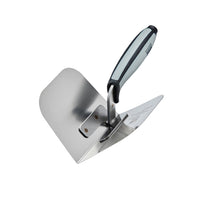 Ragni R65401S 5 x 4" Stainless Steel Internal Corner Trowel With Soft Grip Handle